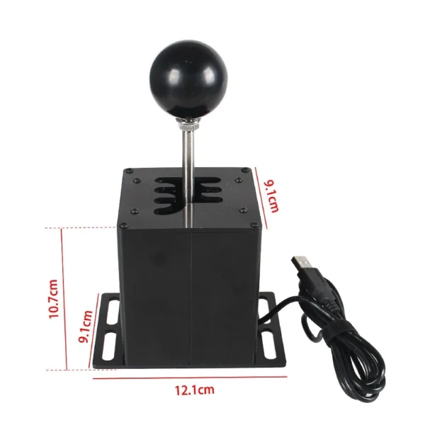 USB H Pattern Gear Shifter L12.1cm W9.1cm H10.7cm