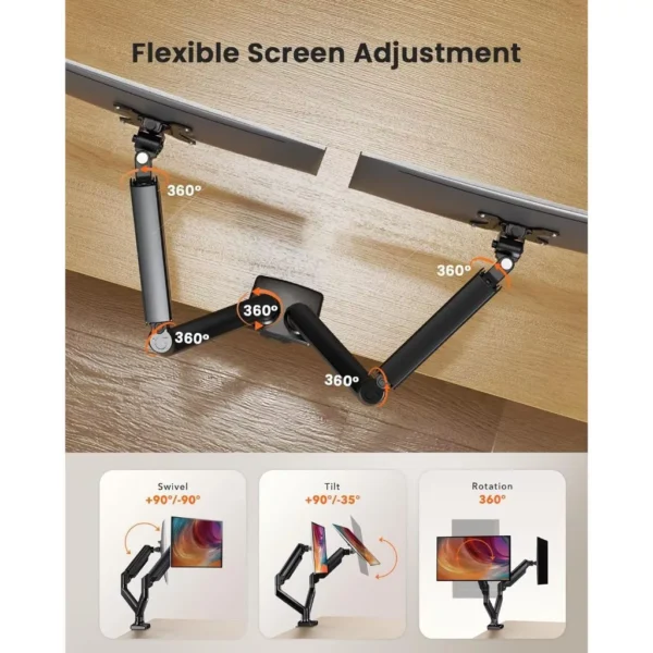 EXPOSE Pneumatic Monitor Arm