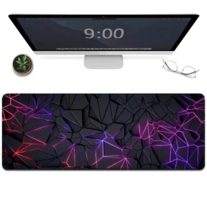 Purple Ray Gaming Mouse Pad 80cm