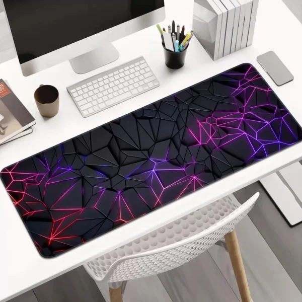 Purple Ray Gaming Mouse Pad 80cm